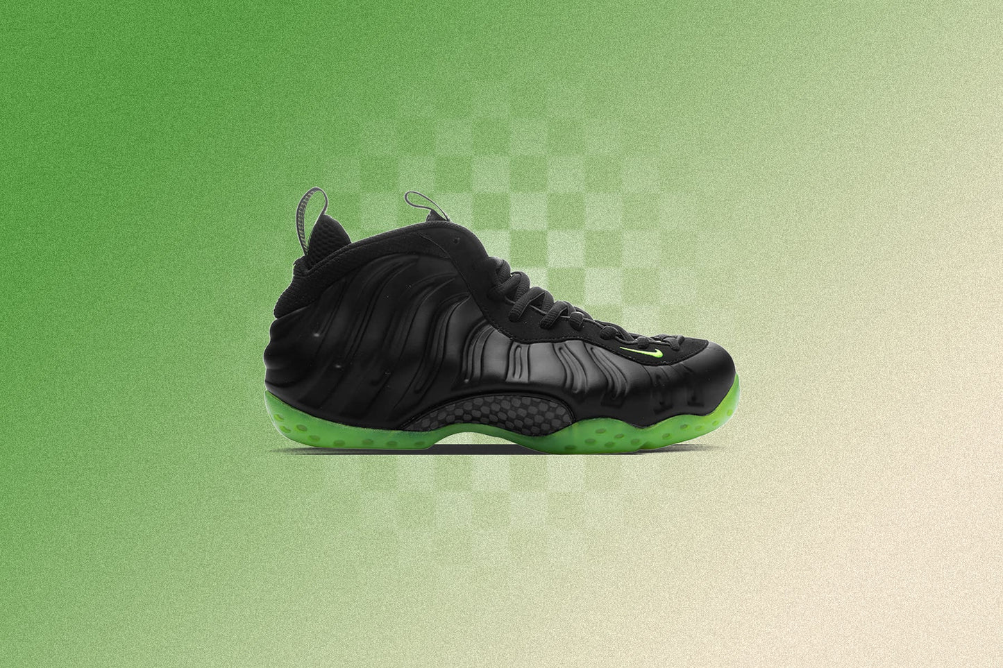 Air Foamposite One Black Volt