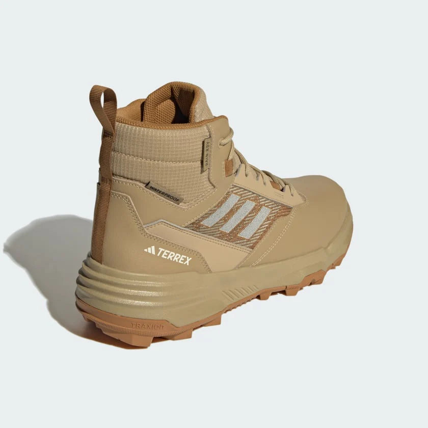 Men's adidas Terrex Unity Leather Mid RAIN.RDY Hiking Shoes