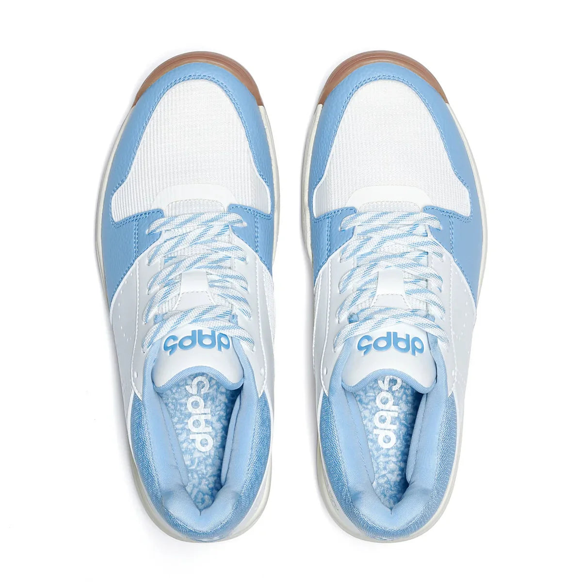 DAPS DESI Mid Baby Blue White Womens Pickleball Shoes