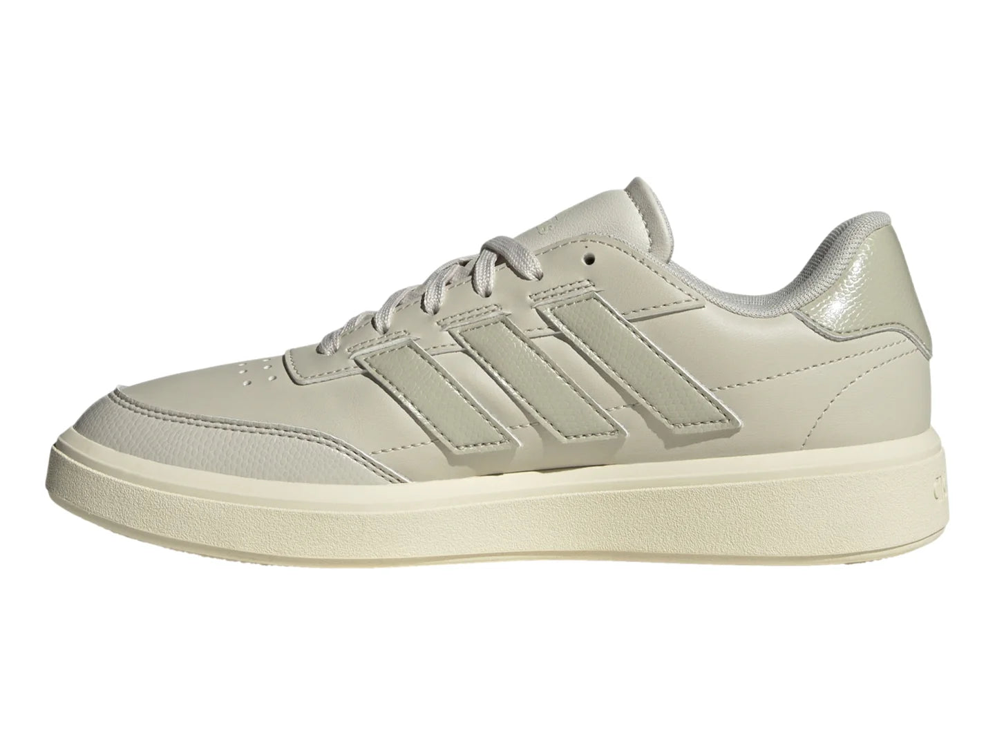 Tenis Adidas Courtblock Gris y Blanco para Mujer