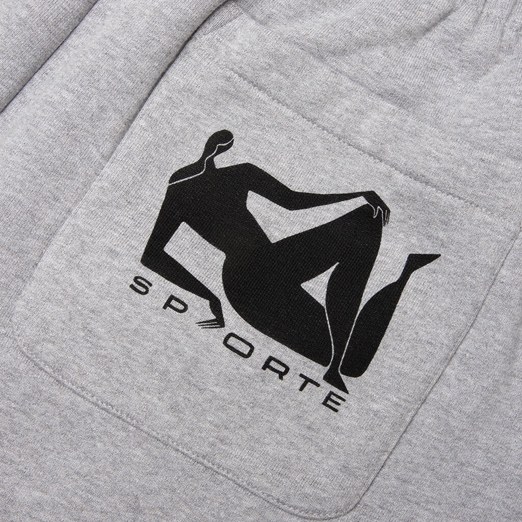 Parra Sporte Sweat Pants Heather Grey