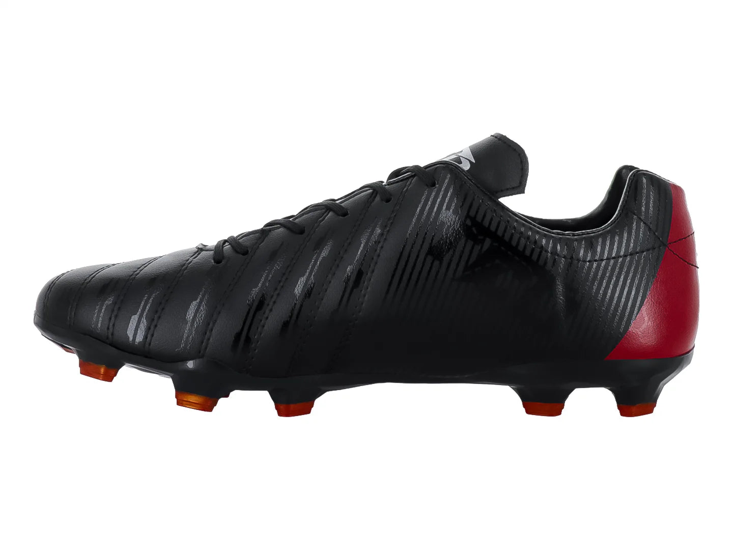 Tenis de Fútbol Leon Trucco Negro y Rojo para Hombre