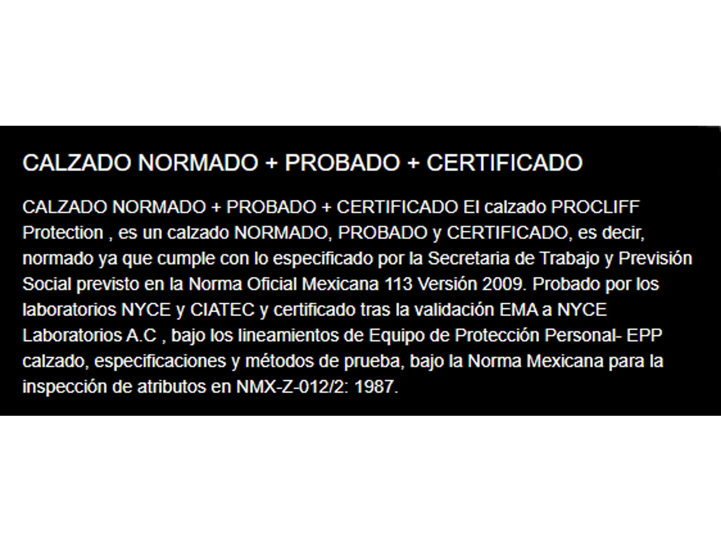 Botas Cliff Negro para Hombre