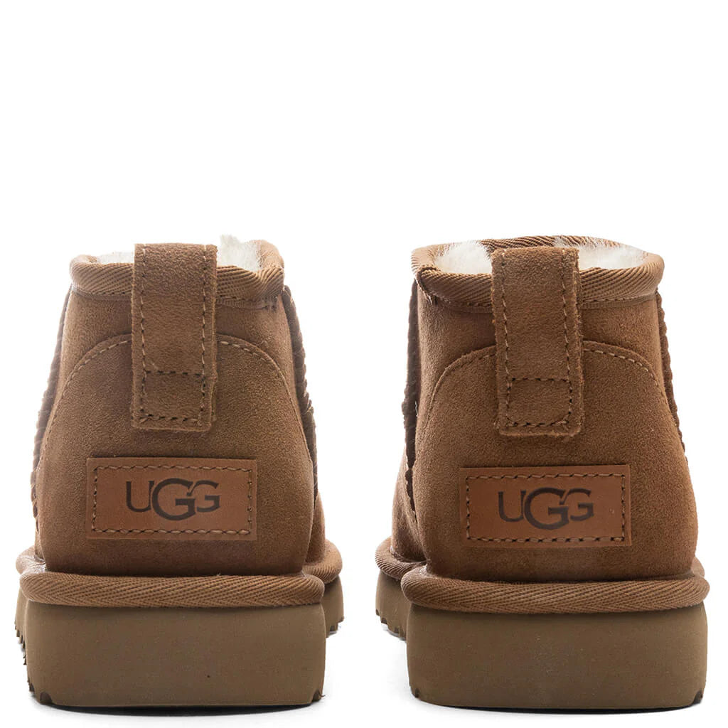 Womens Classic Ultra Mini Boot Chestnut