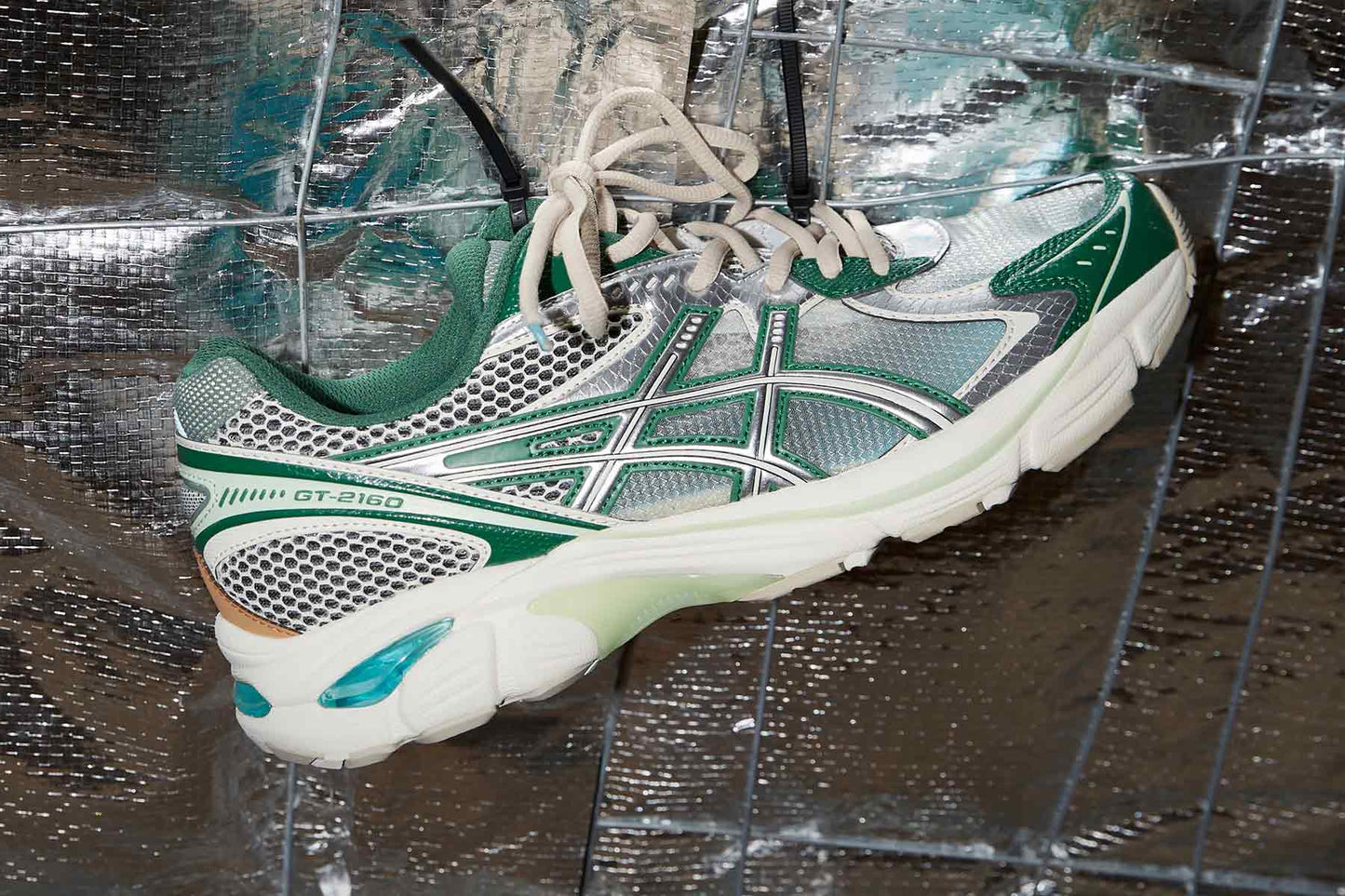 Asics x Above The Clouds GT 2160 Cream Shamrock Green