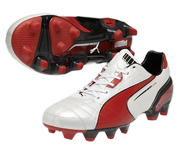 PUMA King FG White Red