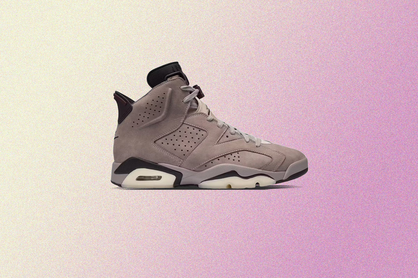 A Ma Maniére x Air Jordan 6 Retro Smokey Mauve Vapor Mauve Burgundy Ash Fossil Stone