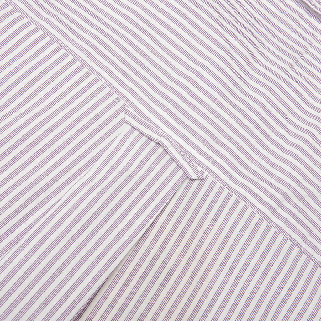 Standard Shirt Purple Stripe