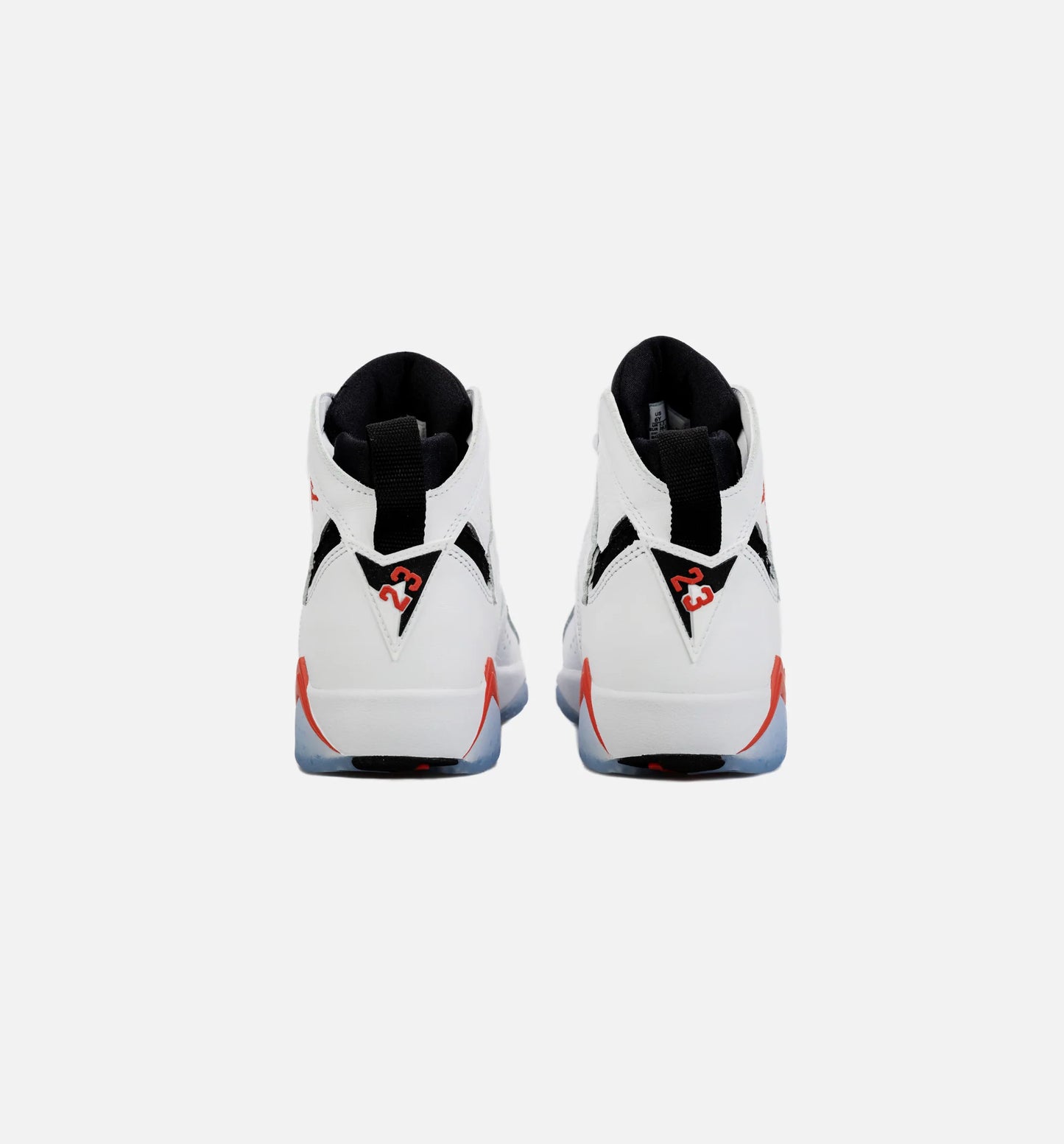 Air Jordan 7 Retro White Infrared Grade School Lifestyle Shoe White Red