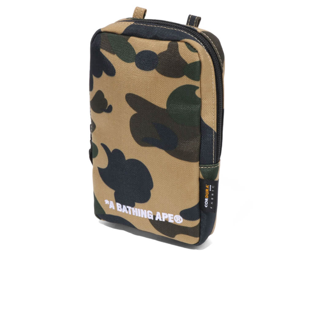 1st Camo Cordura Phone Shoulder Bag Yellow