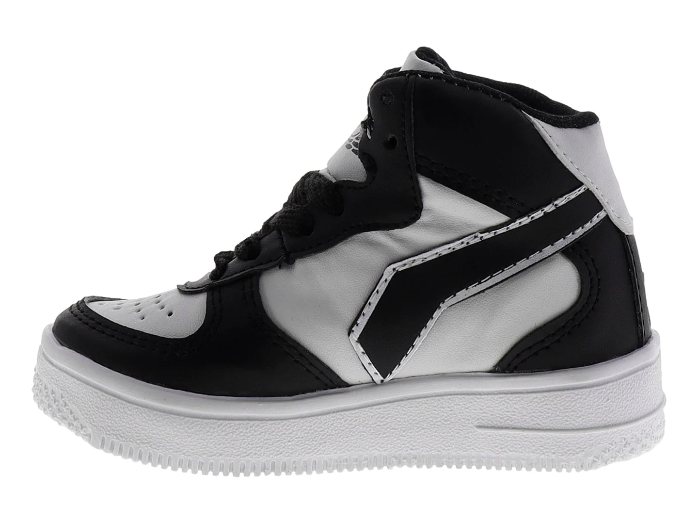 Tenis New Boys Negro y Blanco para Niño