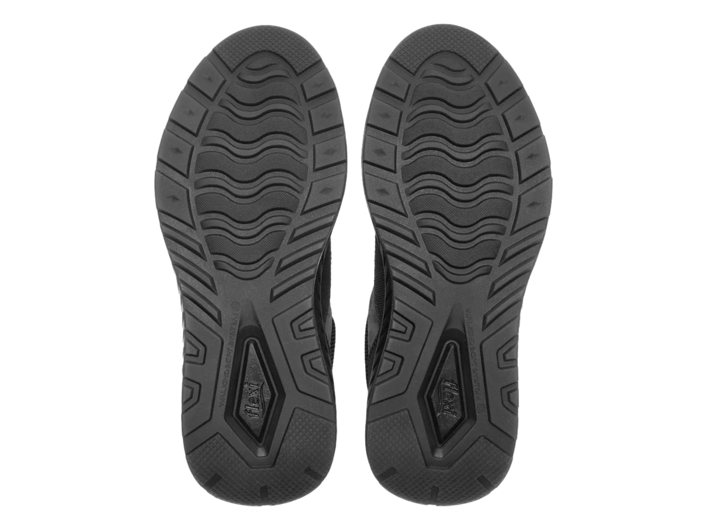 Zapatos Deportivos Flexi Negro Oxford para Hombre