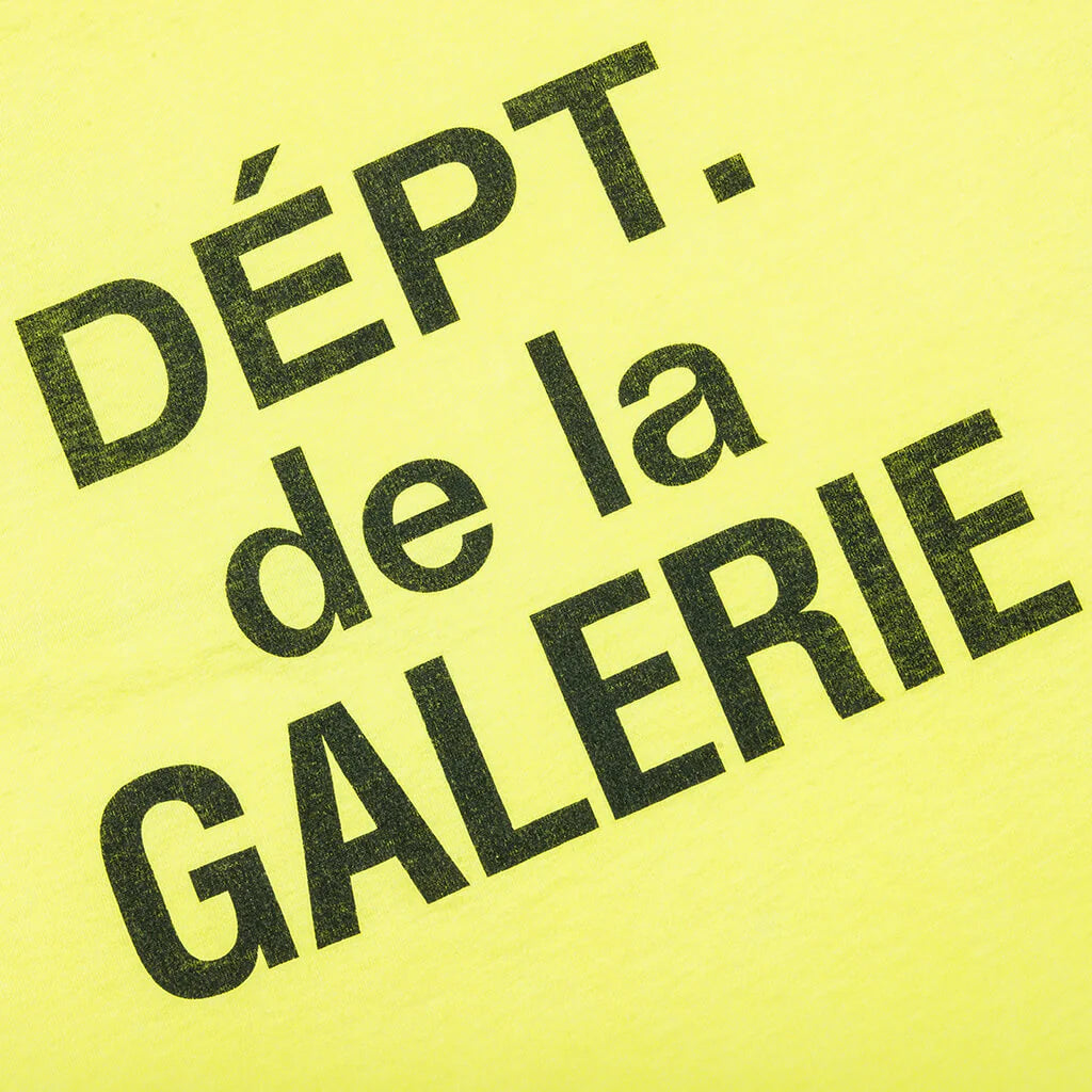French Tee Fluorescent Yellow