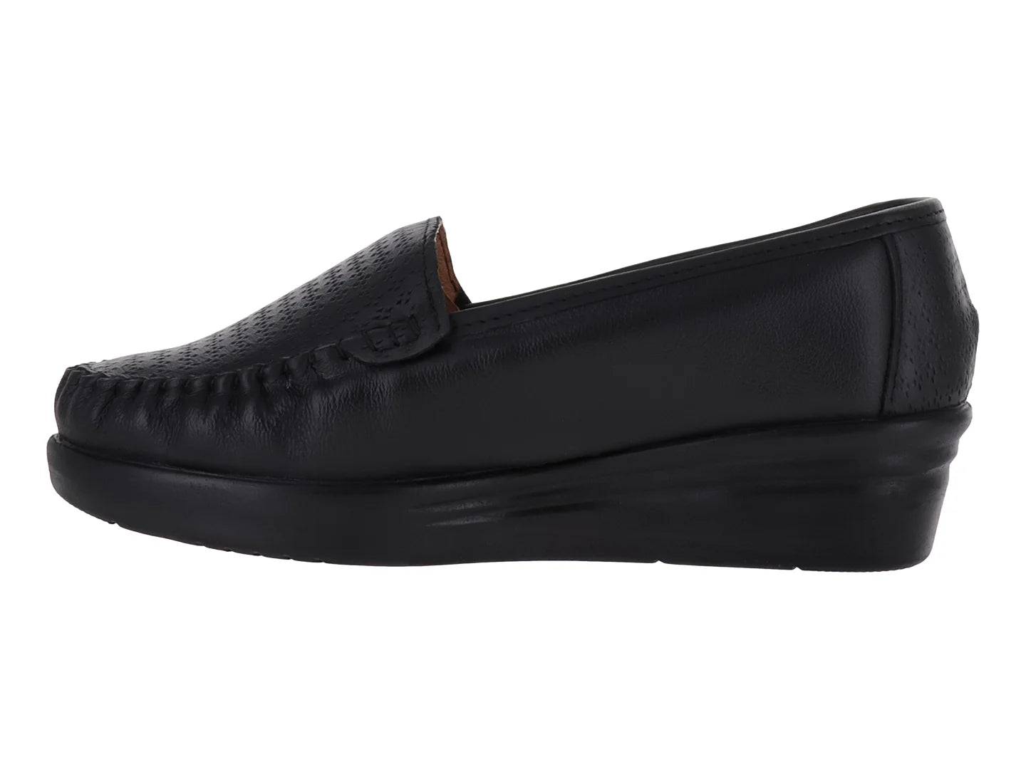 Zapatos Planos Mas Descanso Negro para Mujer
