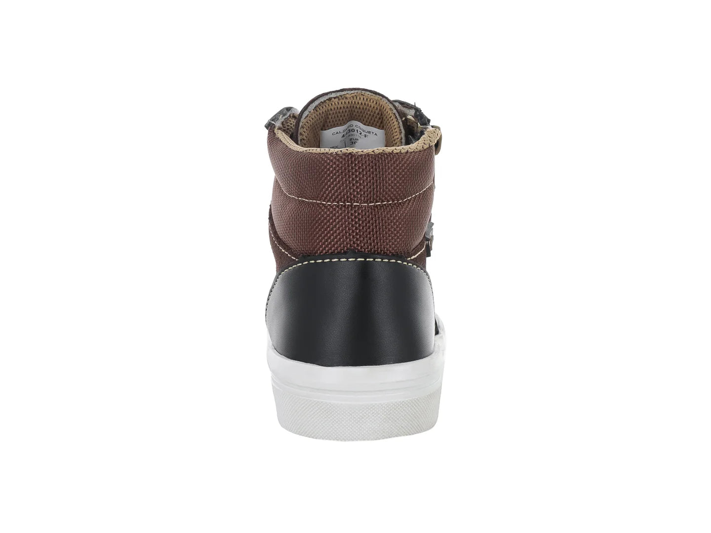 Tenis Botín Coqueta Color Café para Niño