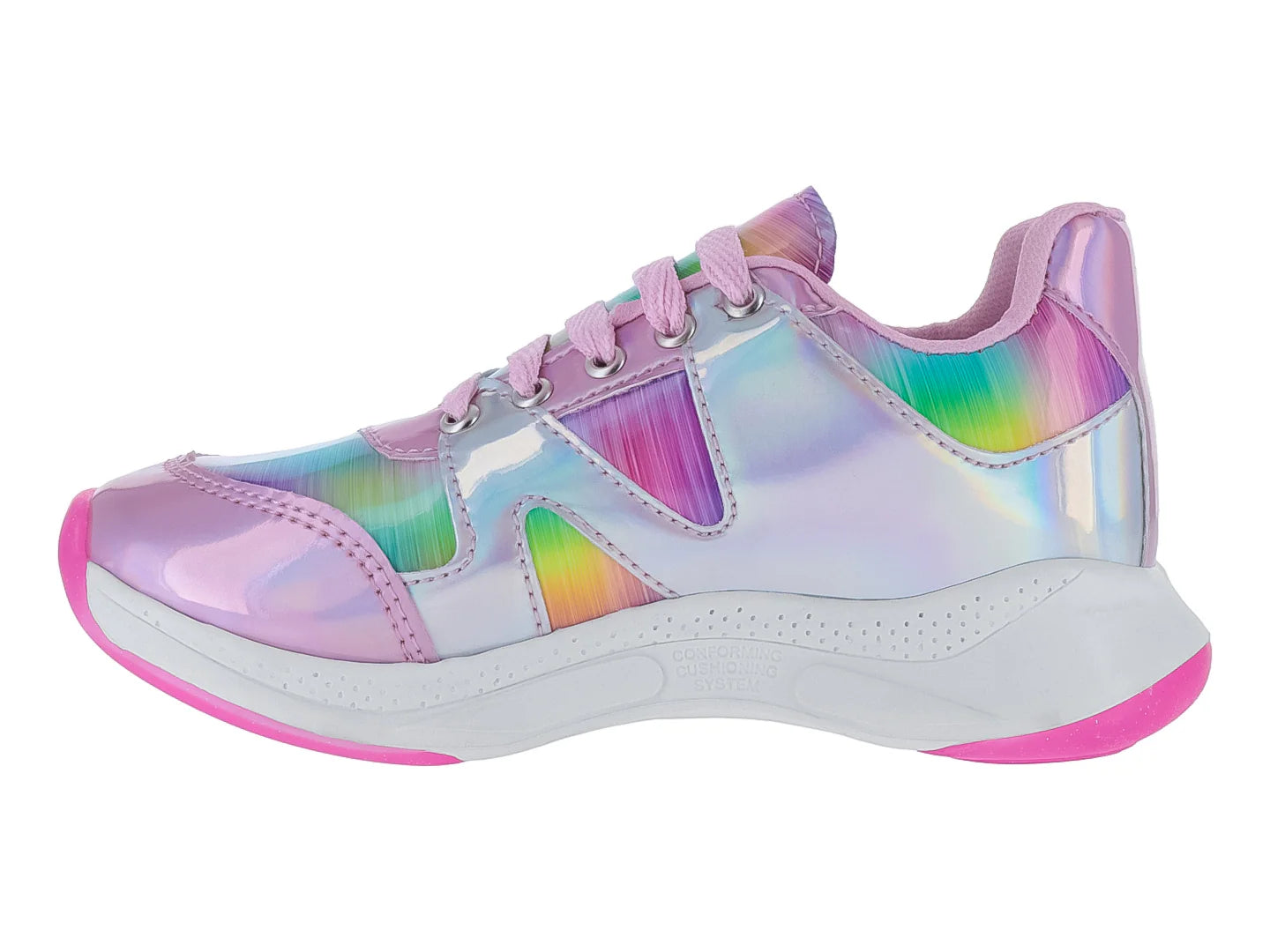 Tenis BICHOS Unicornio Plata Multicolor para Niña