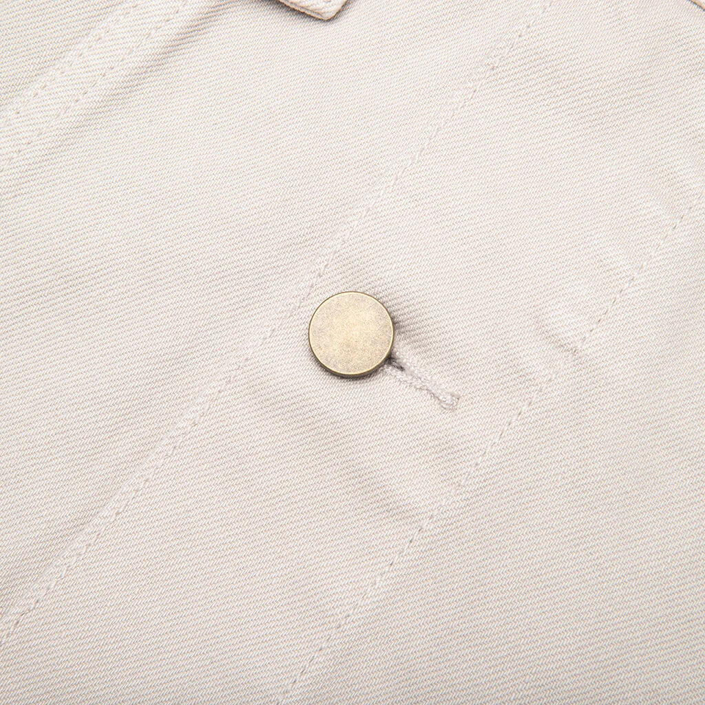 Denim Jacket Silver Cloud