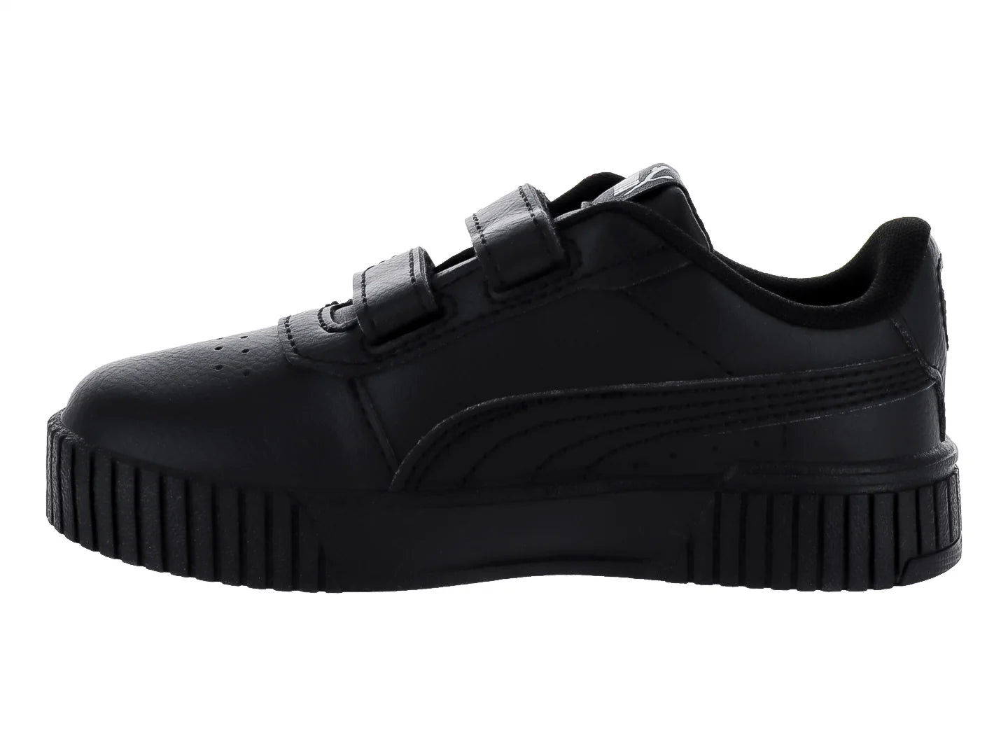 Tenis PUMA Carina 20 V Negro y Plata para Niña