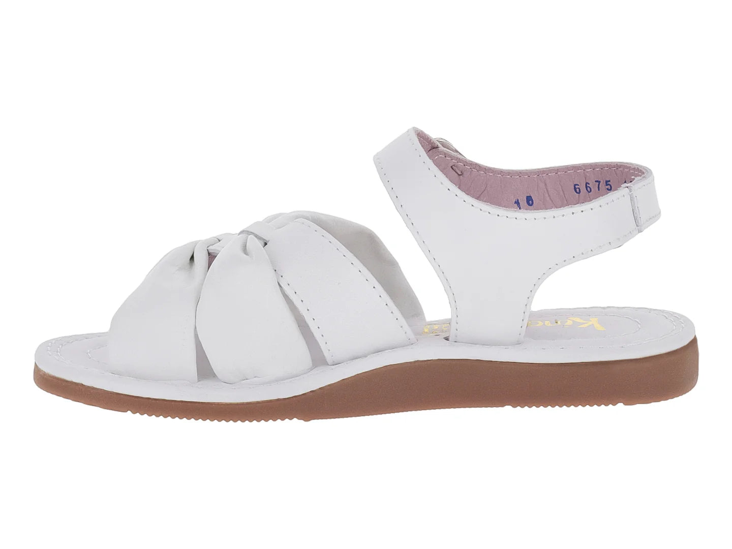 Sandalias Kinder Blancas para Niña