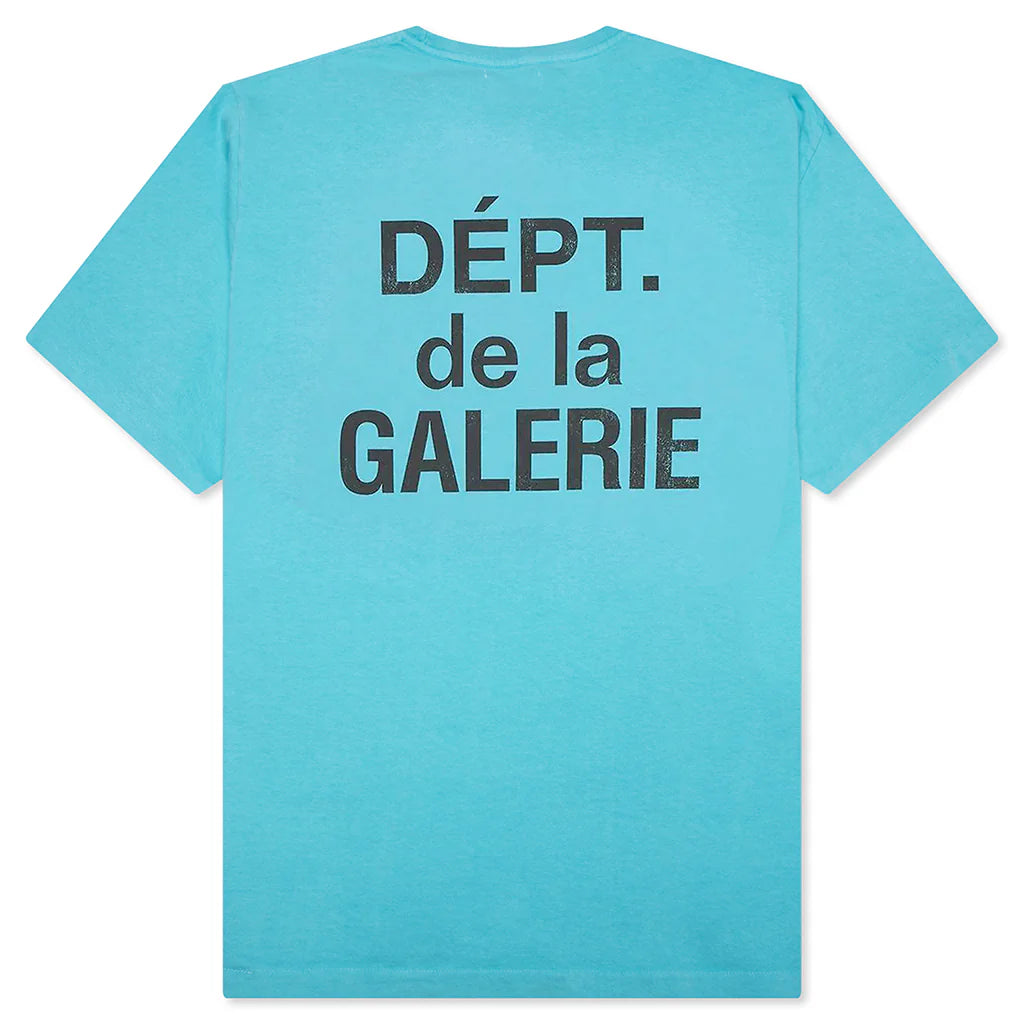 French S S Tee Light Teal