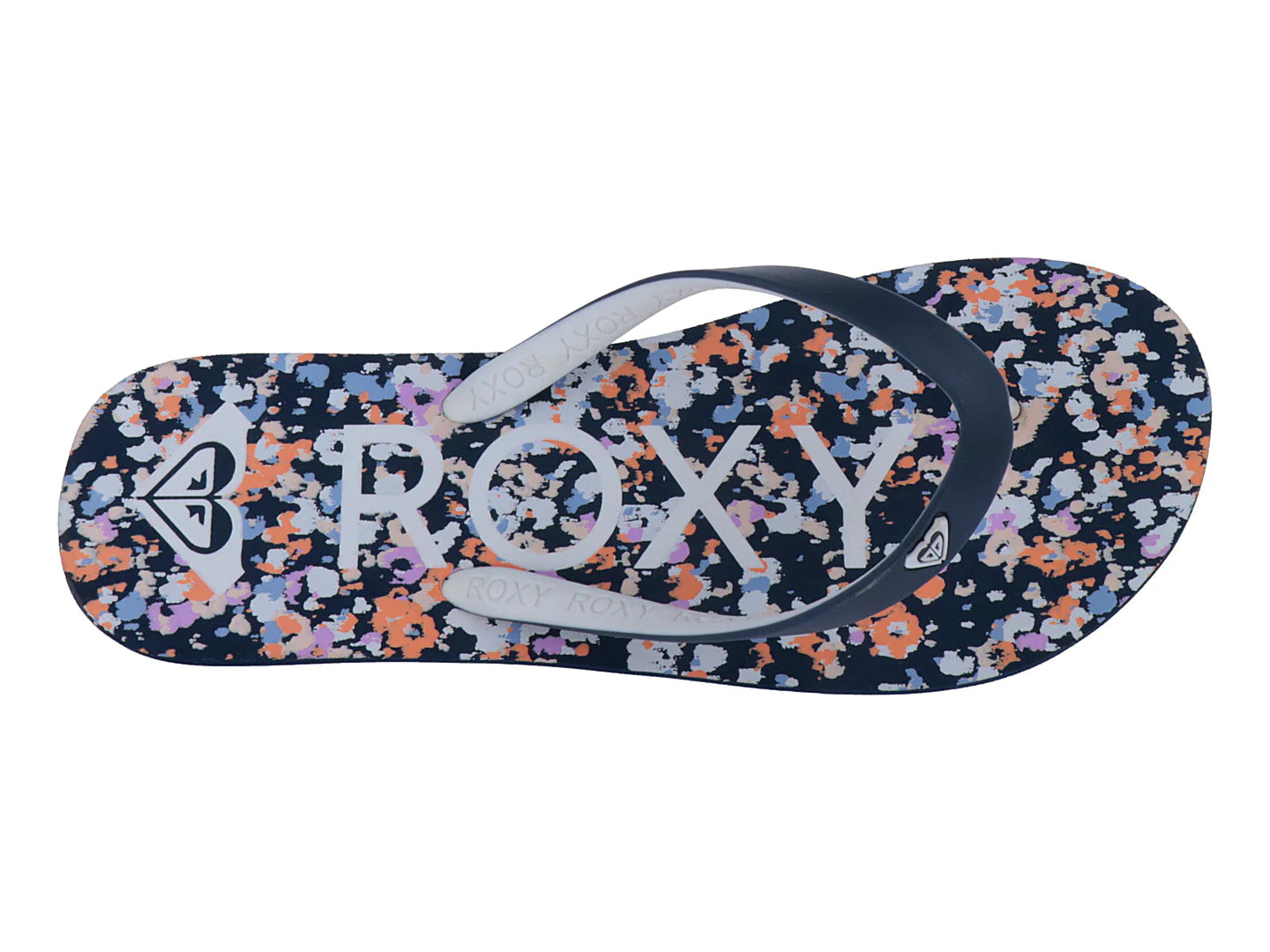 Sandalias Roxy Azul y Blanco para Mujer
