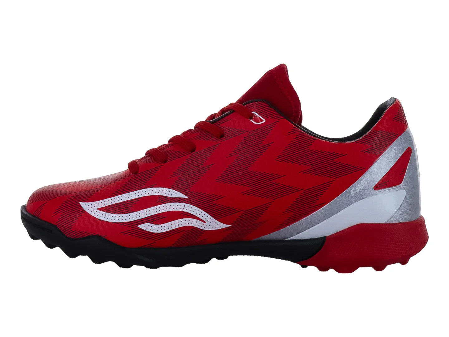 Tenis de Fútbol Furia Rojo y Blanco para Niño