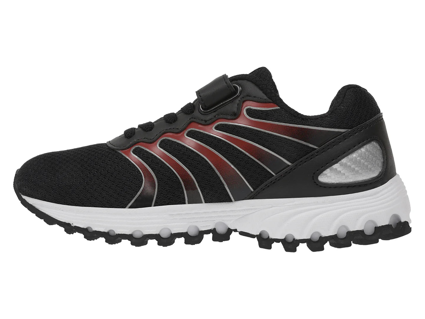 Tenis K SWISS Tubes Negro con Rojo para Niño