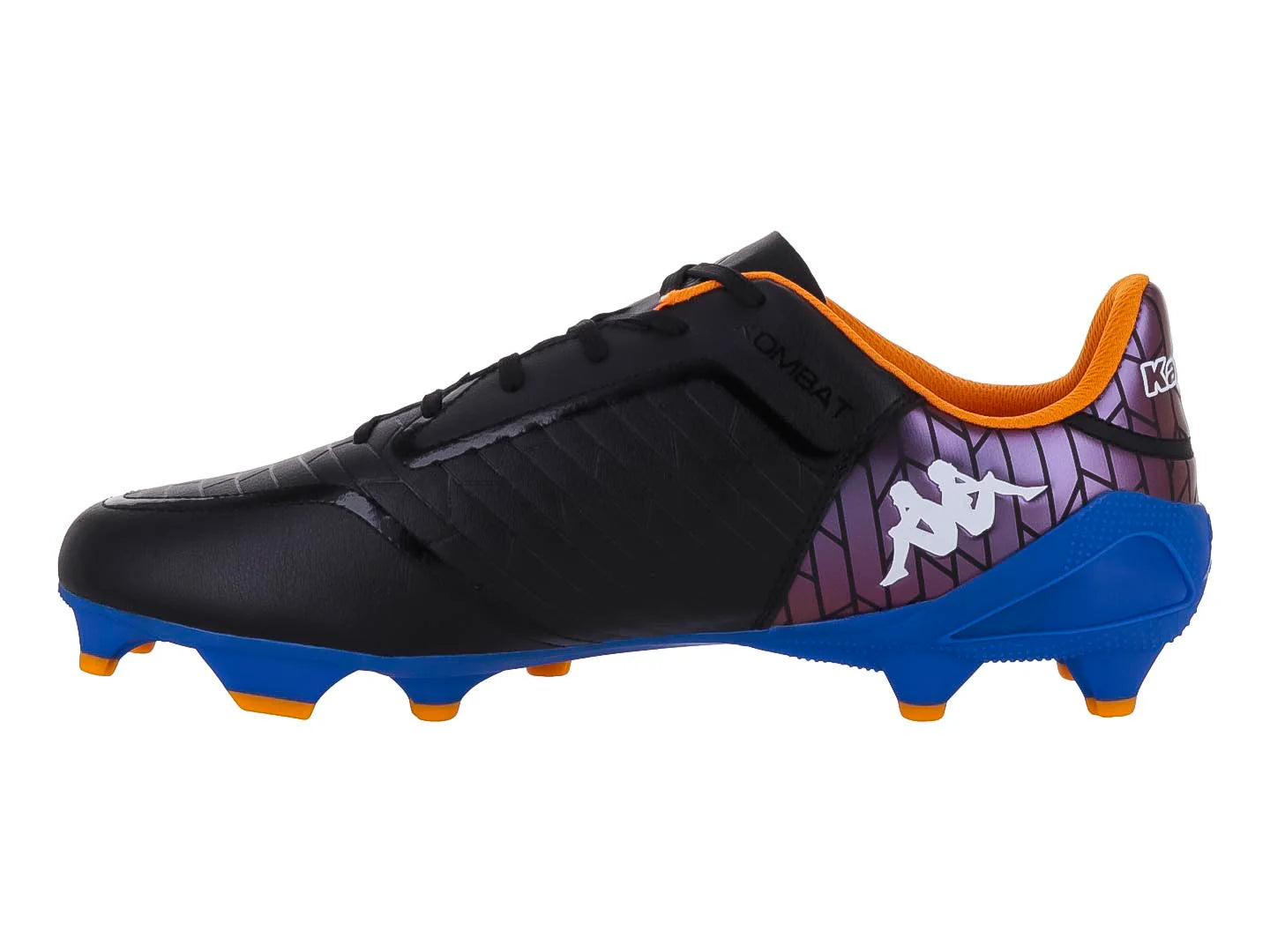 Tenis de Fútbol Kappa Kombat Player Base Negro y Azul para Hombre