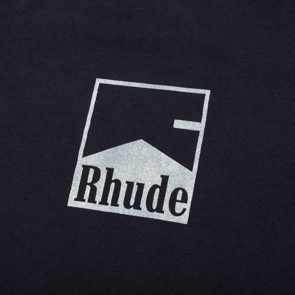 Rhude Chevron Tee Vintage Black