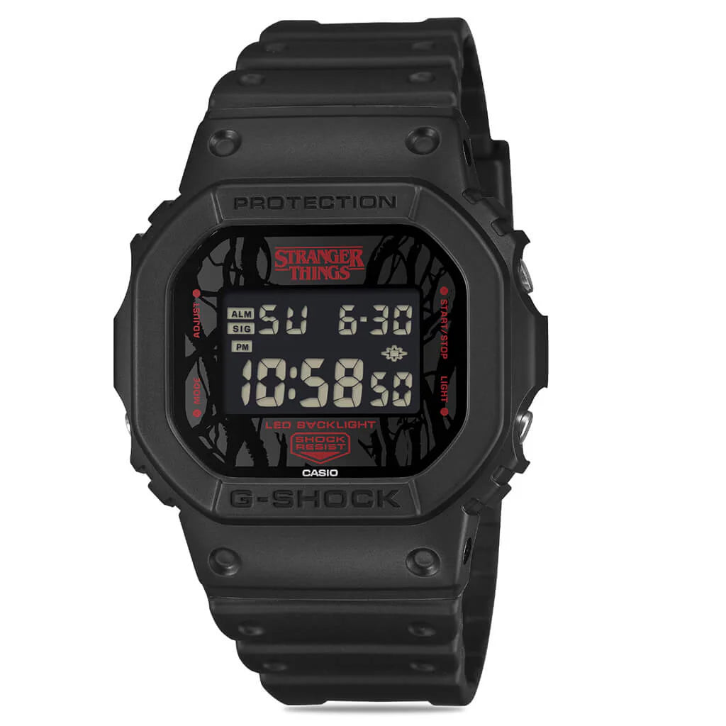 G Shock x Stranger Things DW5600STT 1 Black