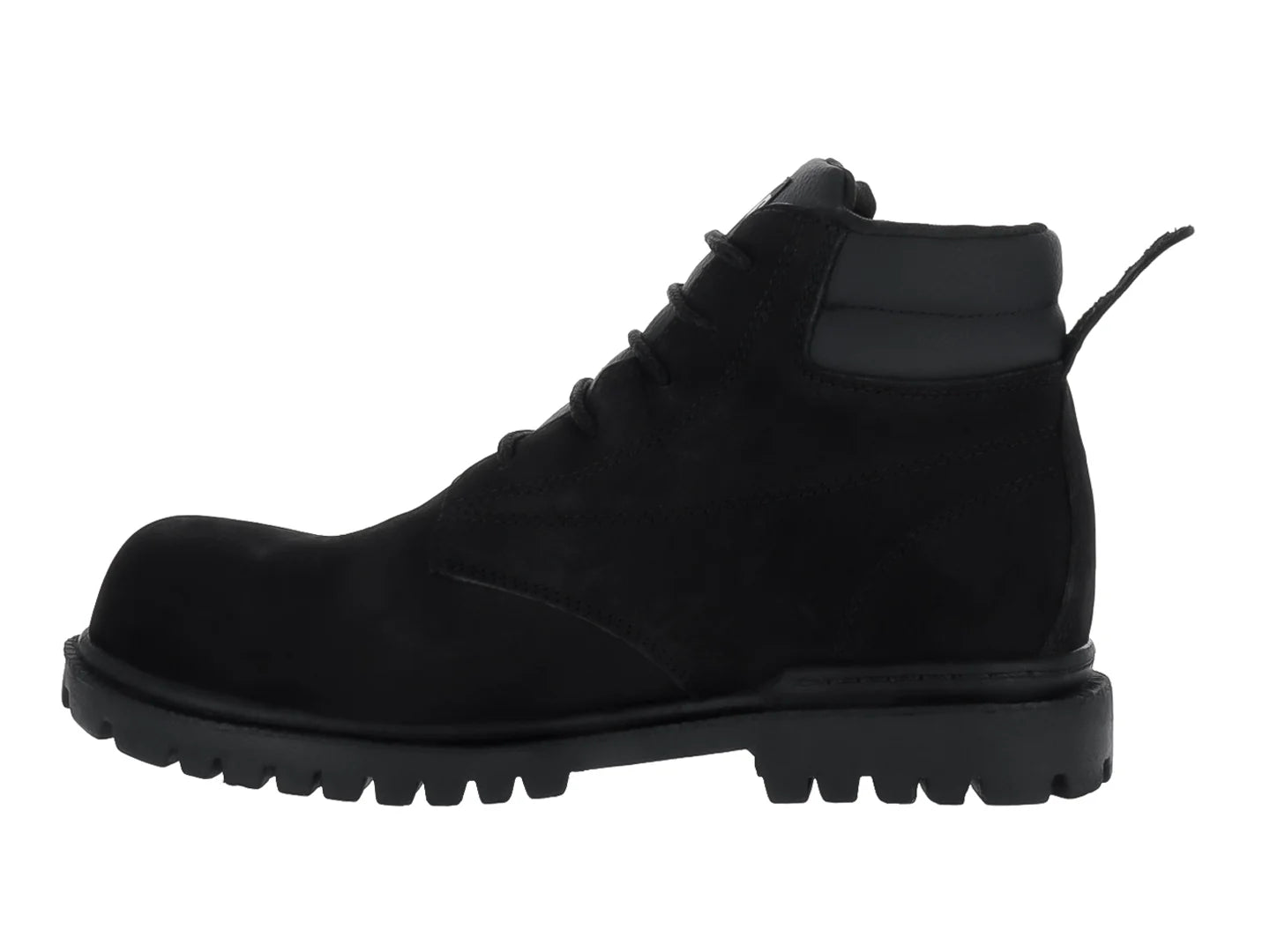 Botas Alterno de Piel Nubuck Negro para Hombre