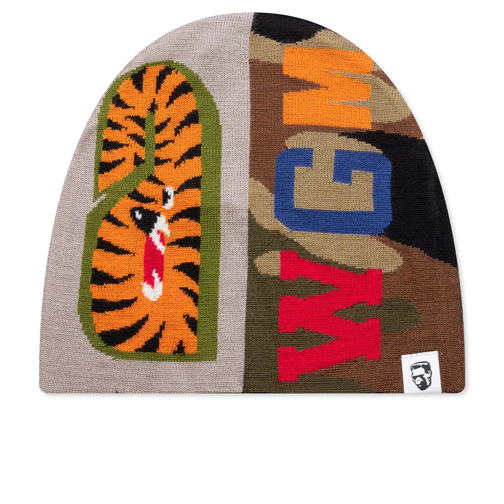 1st Shark Knit Cap Gray