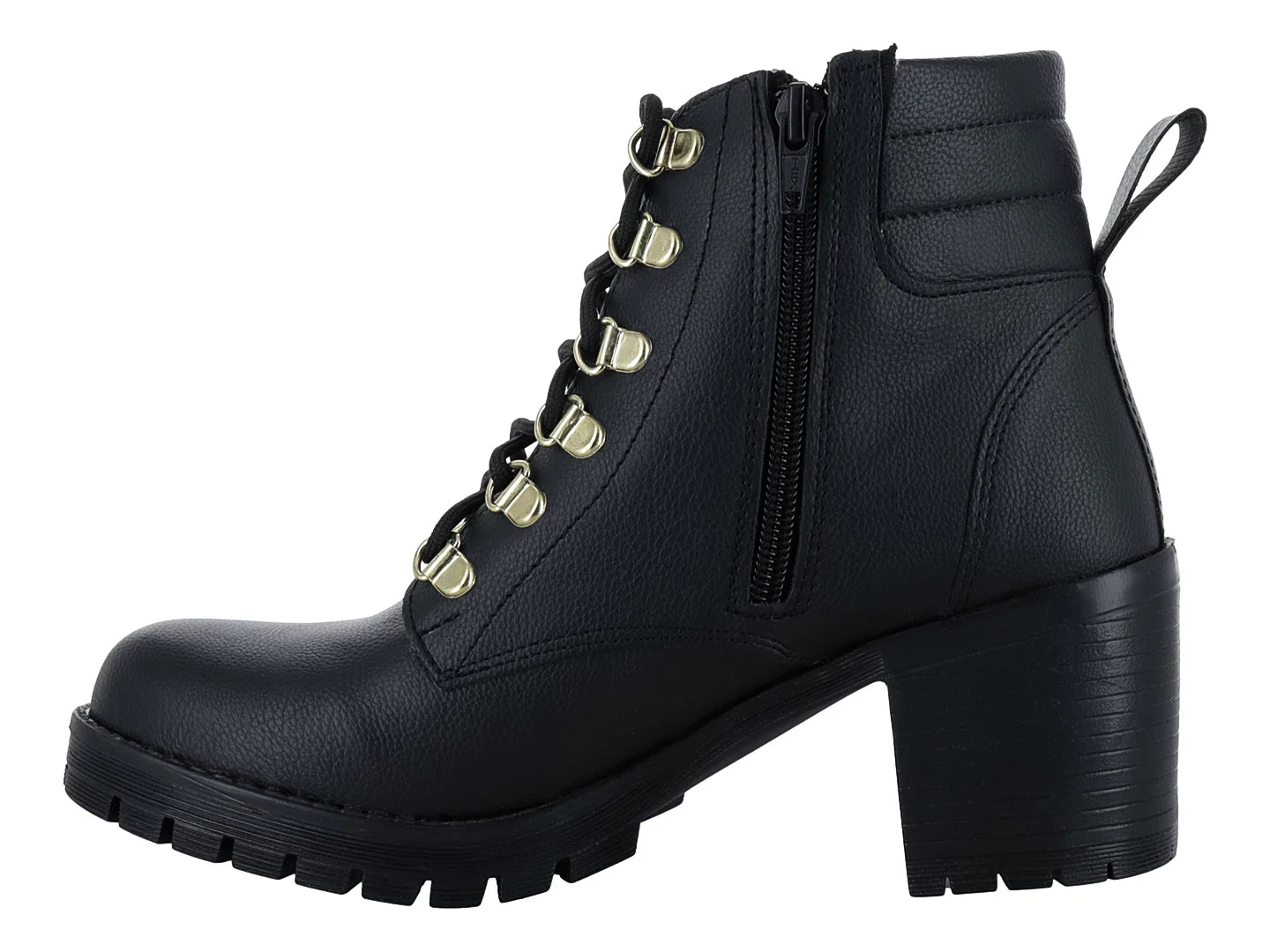 Botines Luna Rosa Negros para Mujer