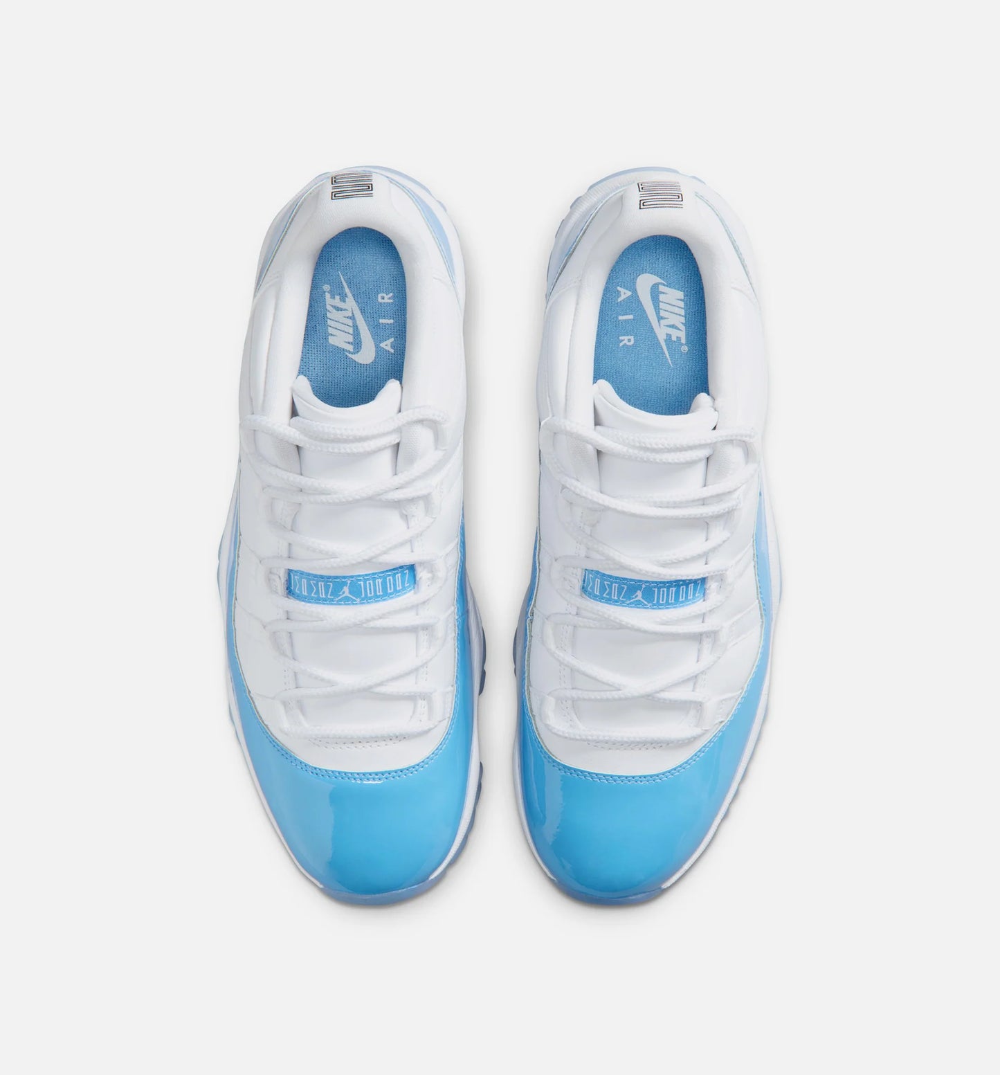 Air Jordan 11 Retro Low University Blue Mens Lifestyle Shoe White University Blue Black Free Shipping