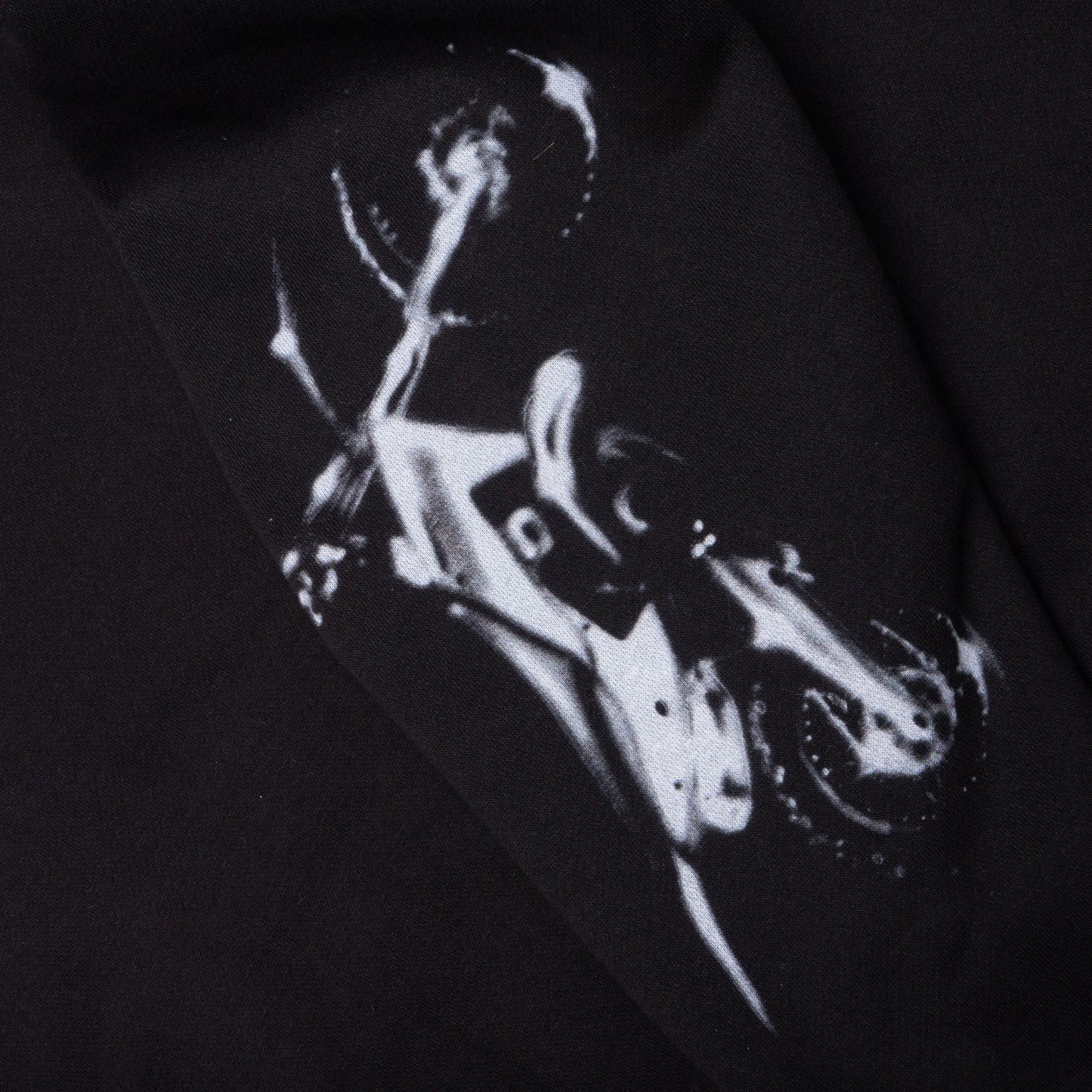 Test Print 2 Hoodie Black