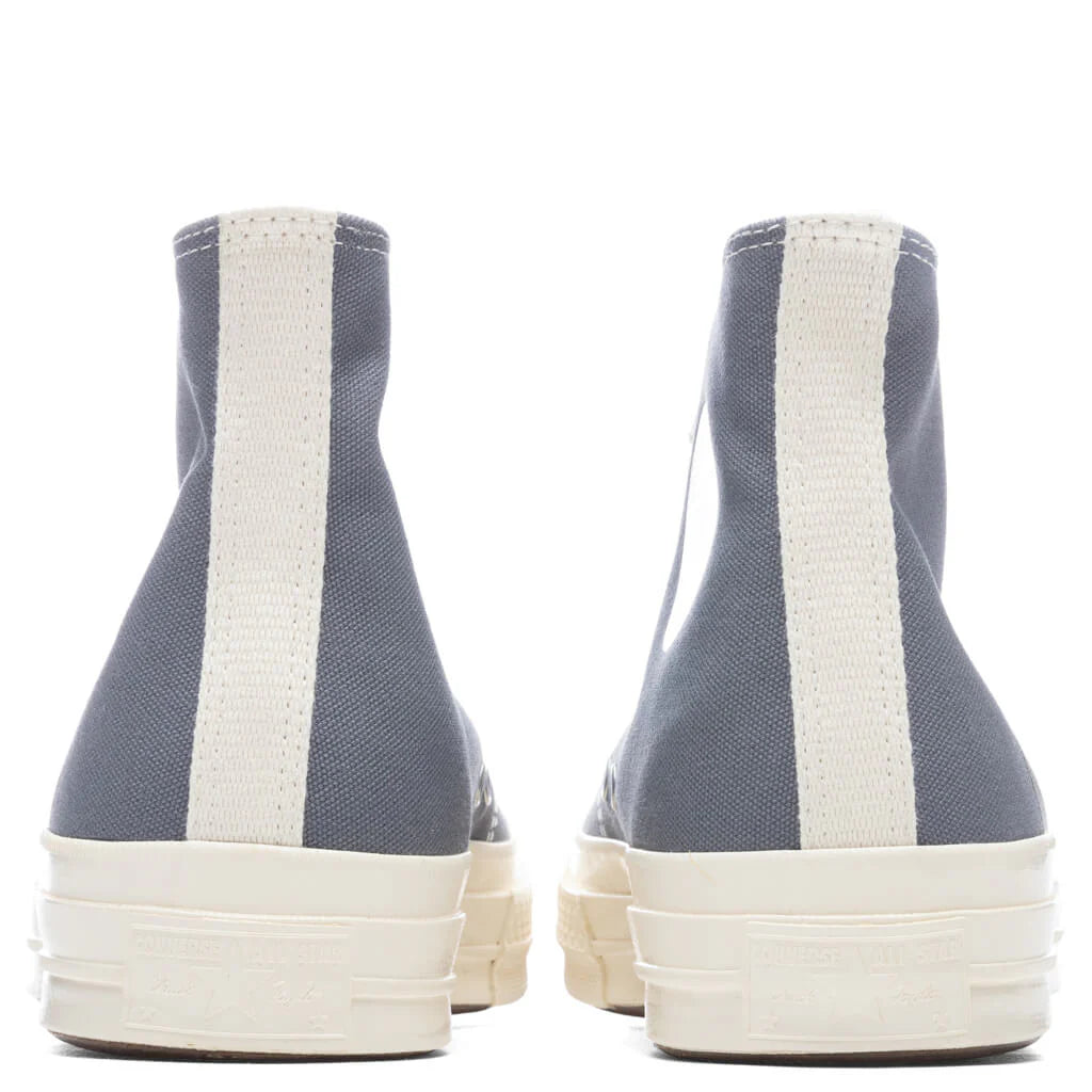 Converse x Comme Des Garcons PLAY All Star Chuck 70 Hi Grey