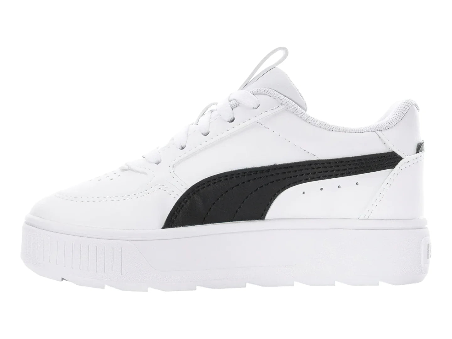 Tenis PUMA Carmen Rebelle Blanco y Negro para Niña