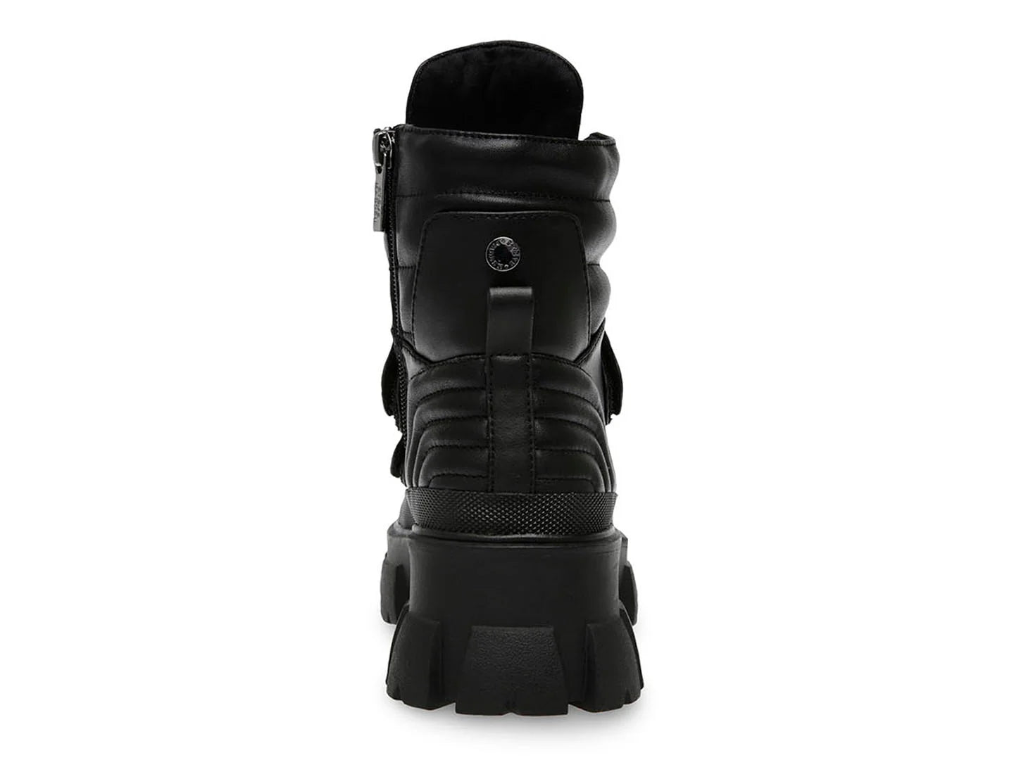 Botines Combat Steve Madden Negros para Mujer