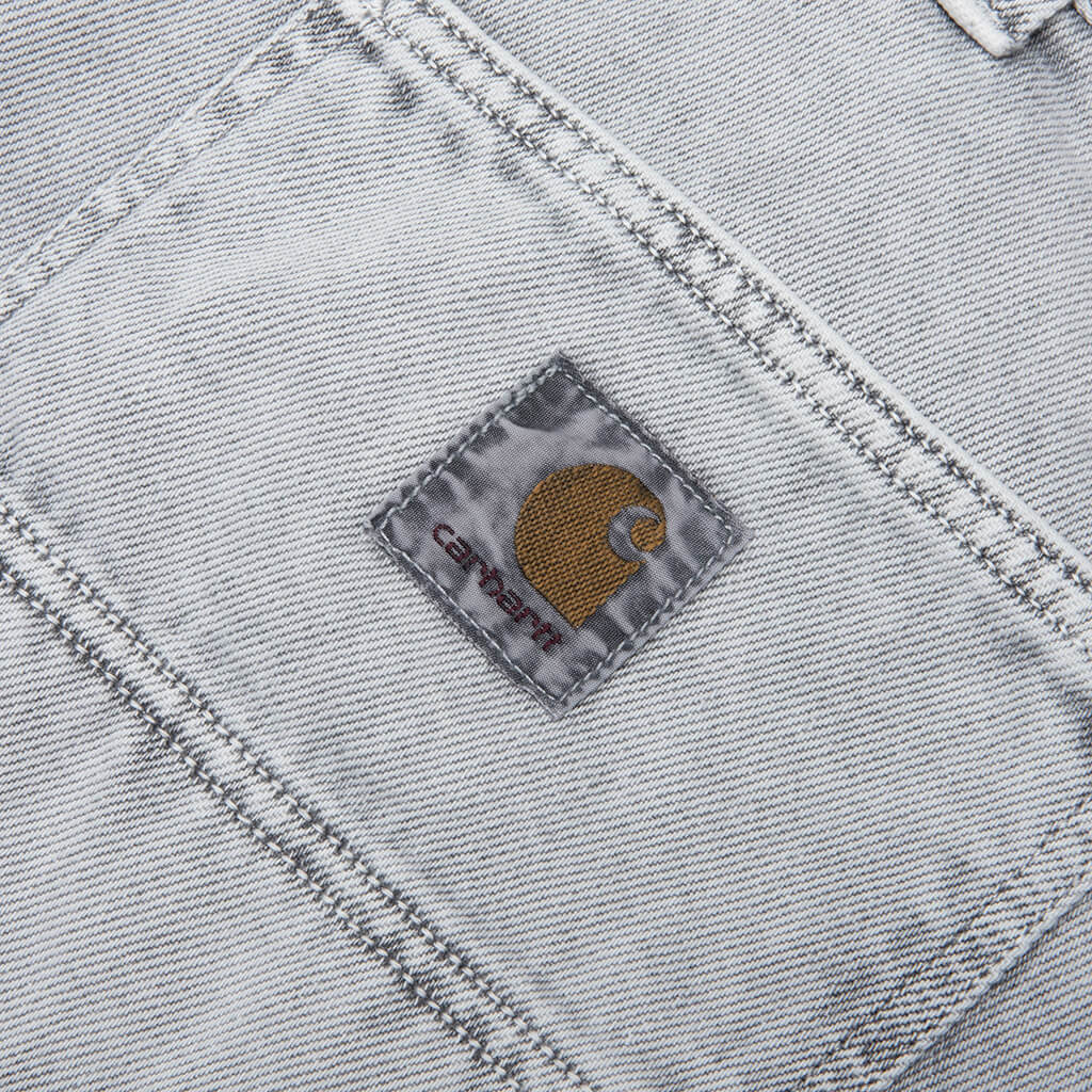 OG Single Knee Short Black Chalk Wash