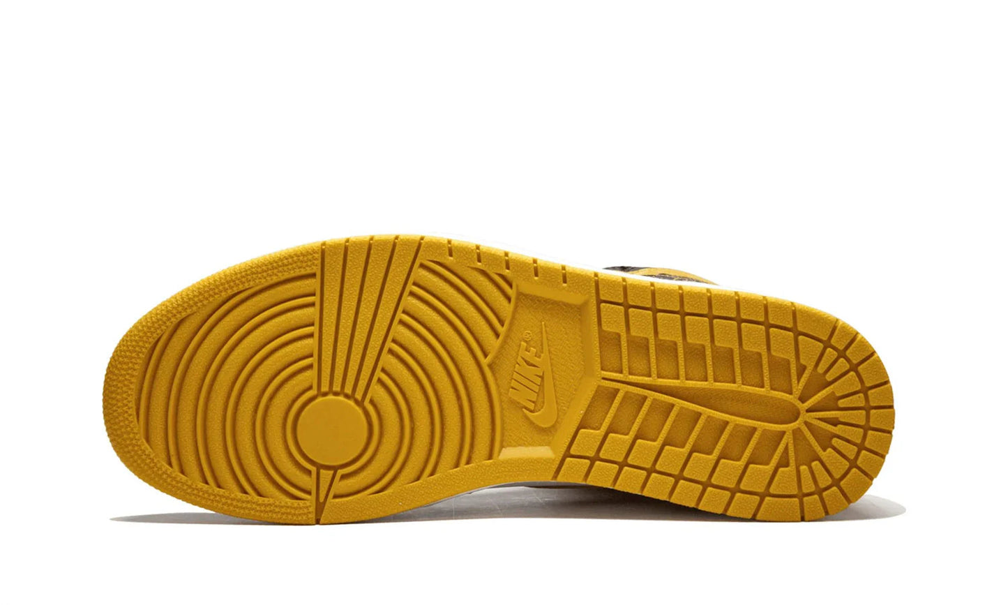 Air Jordan 1 Retro High OG Promo Box YELLOW OCHRE