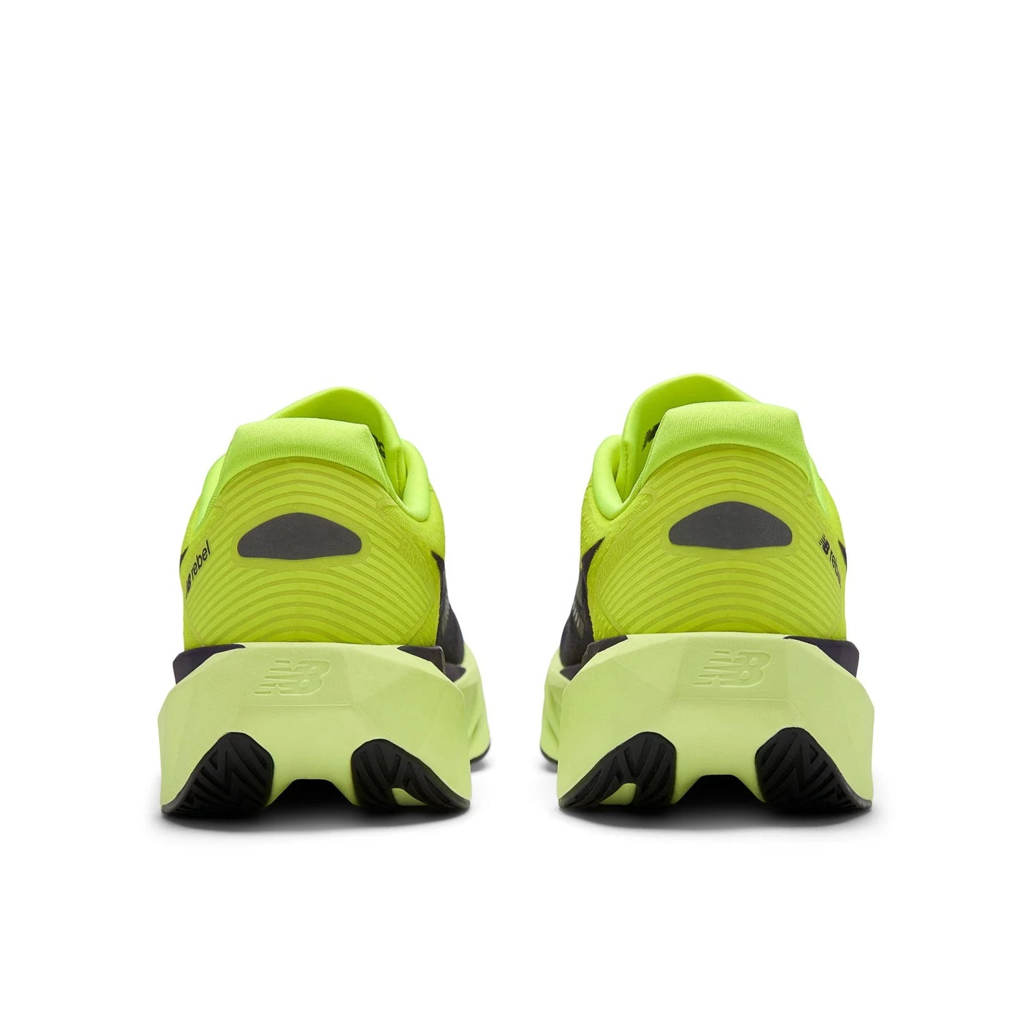 Men's FuelCell Rebel v5 in Alkaline Green with Boysenberry and Dark Silver Metallic