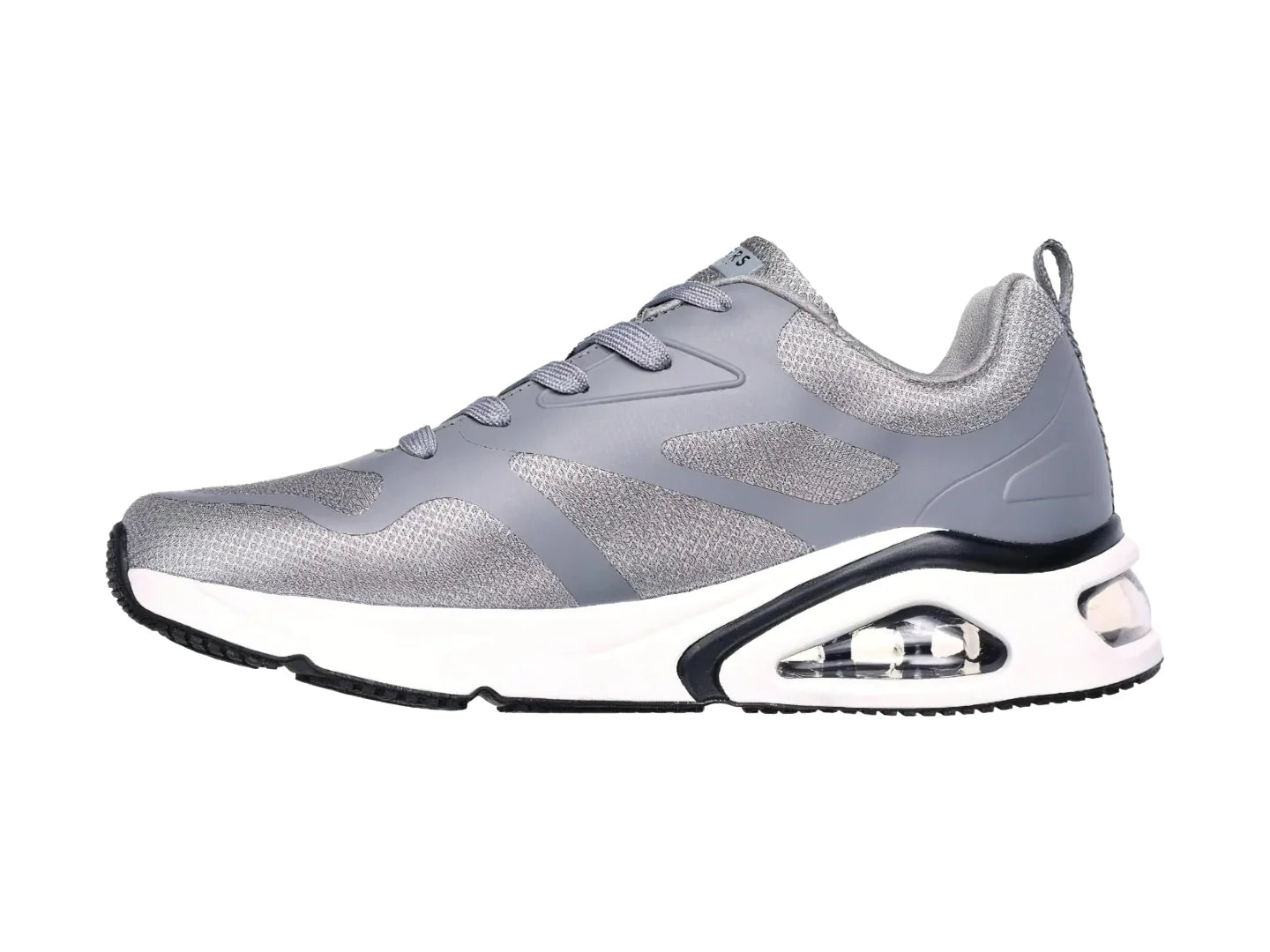 Tenis Skechers Tres Air One Gris y Blanco para Hombre