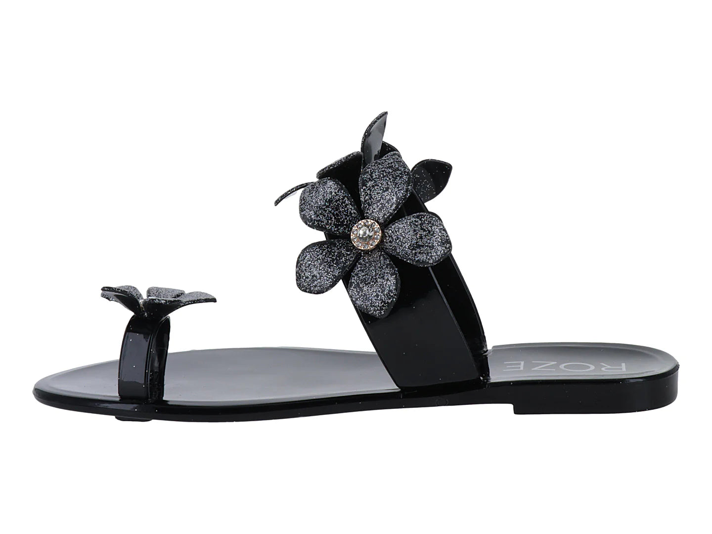 Sandalias ROZE Negro para Mujer