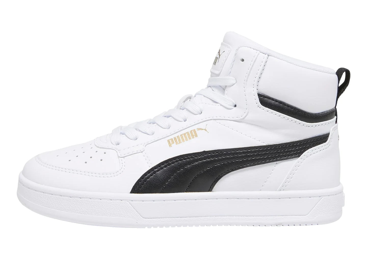 Tenis PUMA Caven 20 Mid Blanco y Negro para Niño