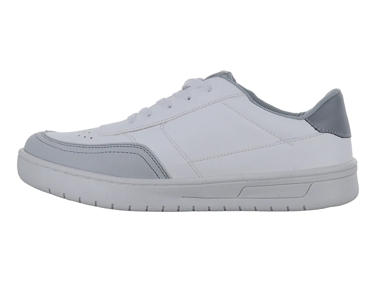 Tenis Umbro Blanco y Plata para Mujer