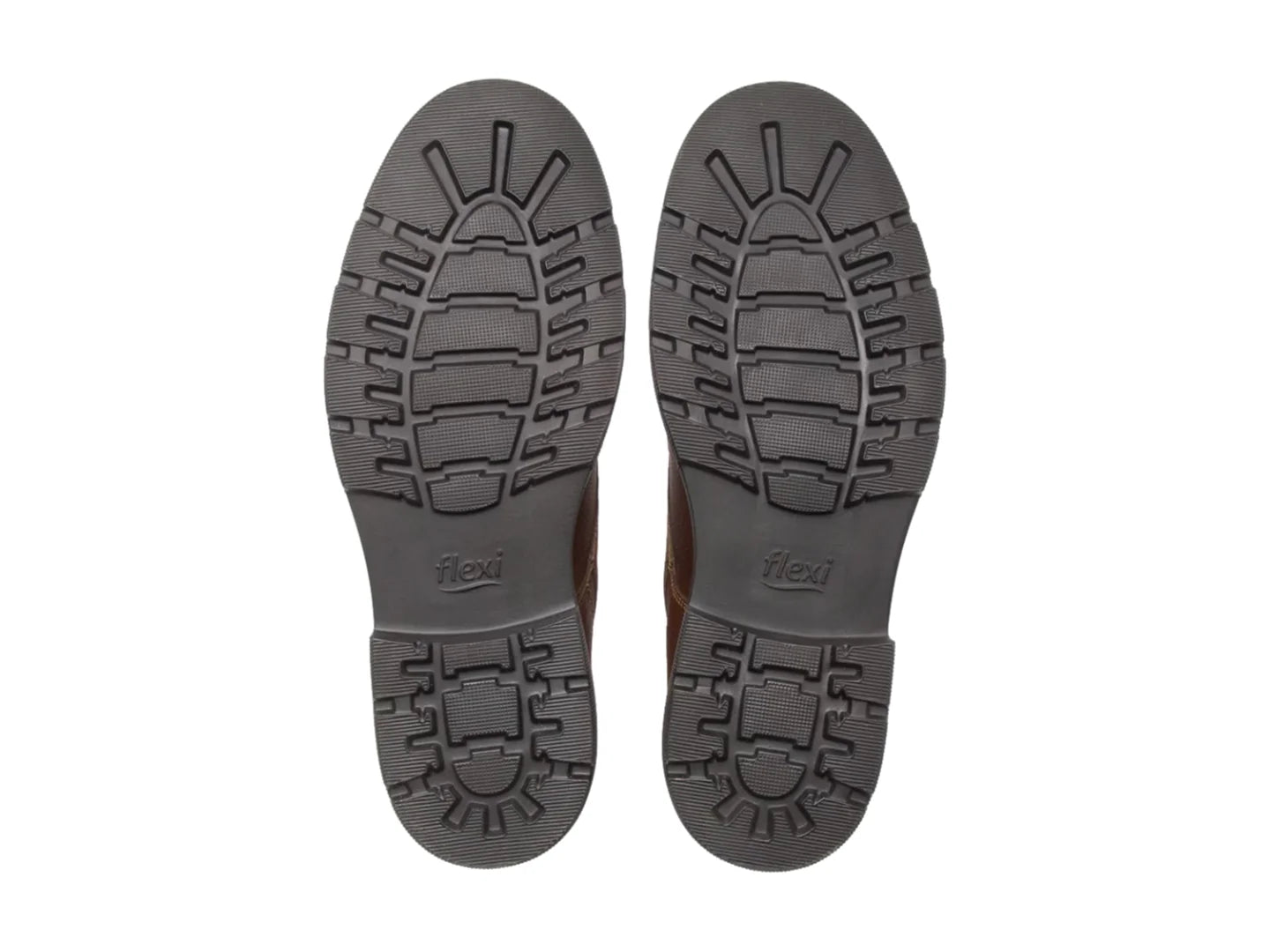 Botas Flexi Café de Cuero Vacuno para Hombre