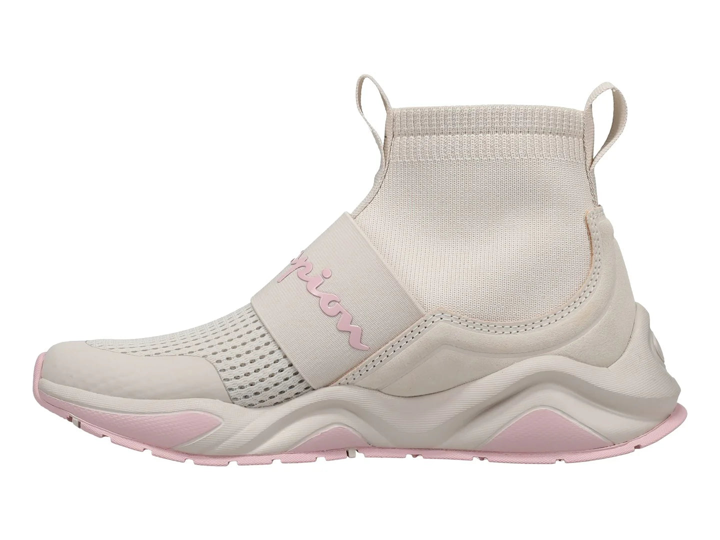 Tenis Champion Rally Pro Beige y Rosa para Mujer
