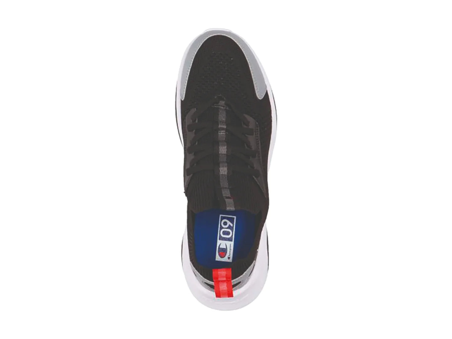 Tenis Champion Legend Lo Lace Negro y Gris para Hombre