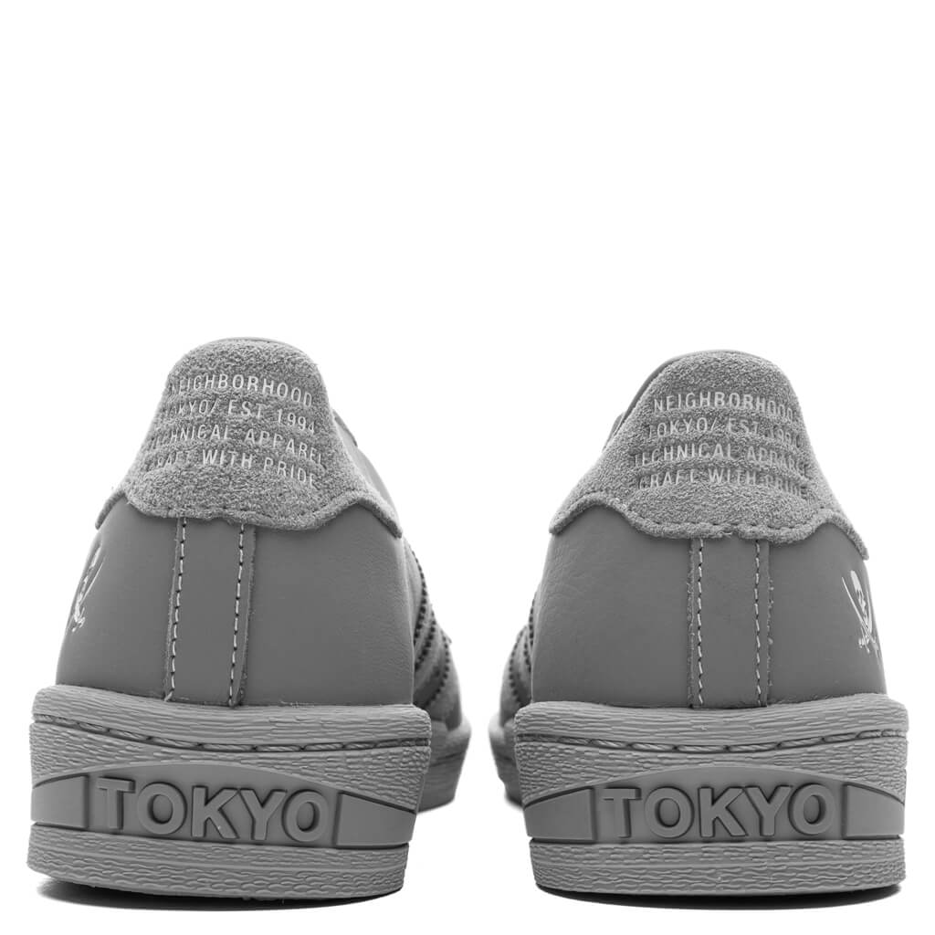 Adidas x Neighborhood Superstar Grey Grey Cloud White