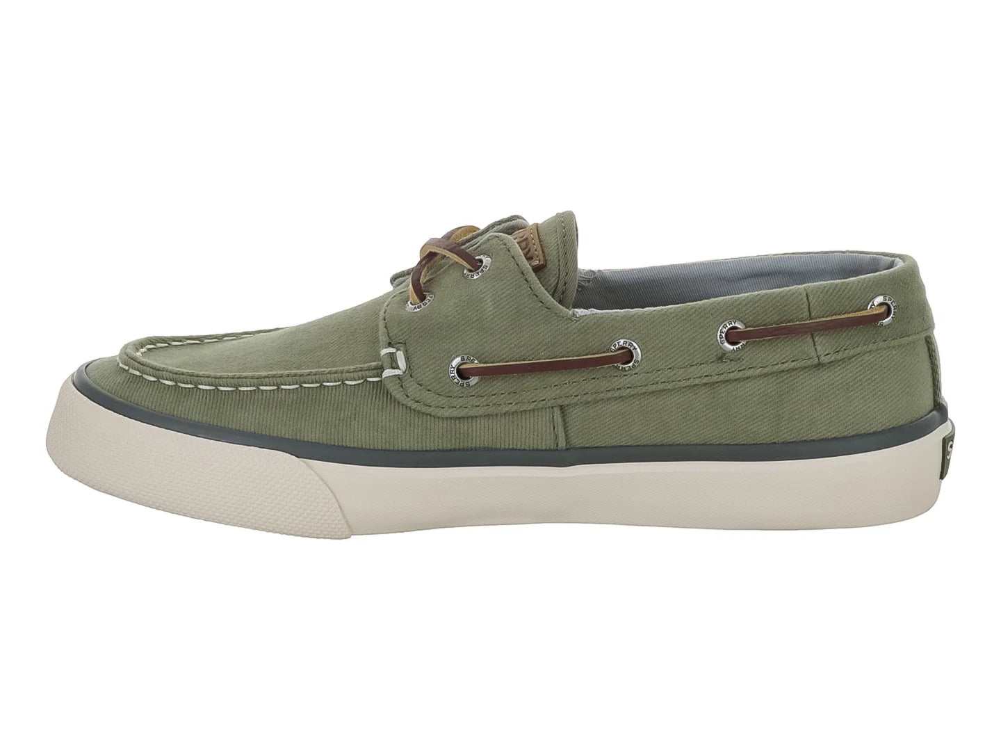 Zapatos Náuticos Sperry Bahama II Color Olivo para Hombre